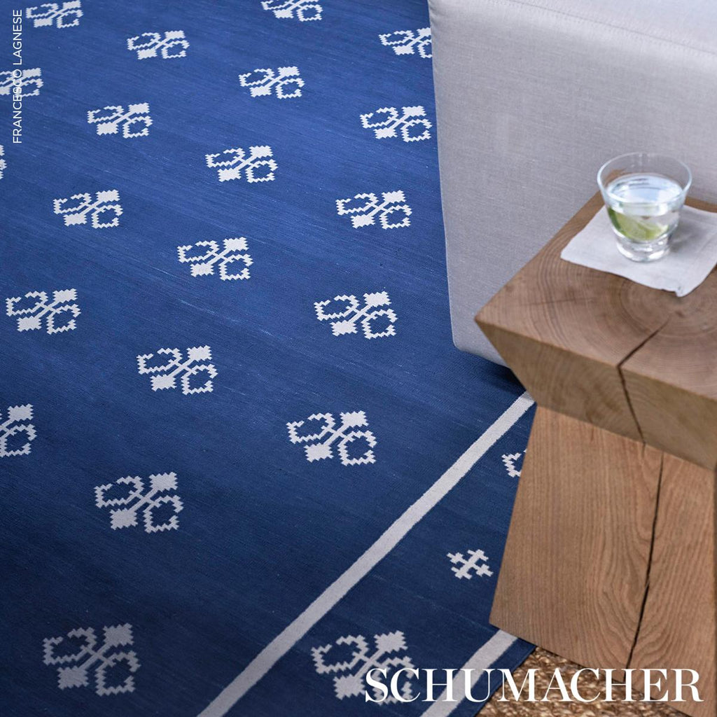 Schumacher Amagansett Indigo 14' x 10' Rug