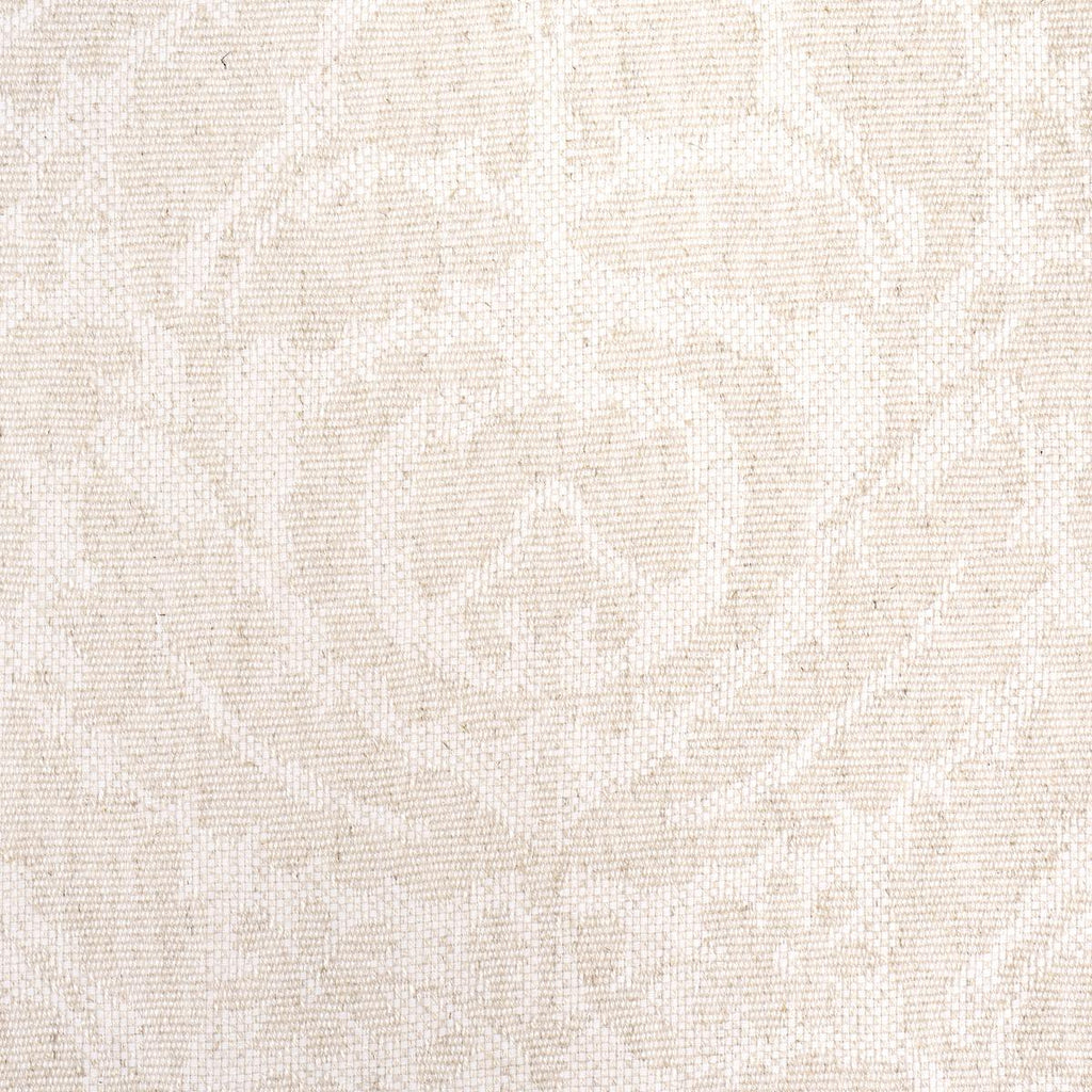 Schumacher Flora Cashmere Damask Natural Fabric