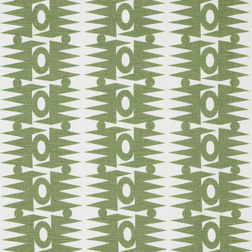 Schumacher Ra Green Fabric