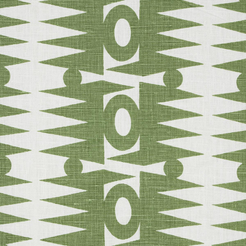 Schumacher Ra Green Fabric