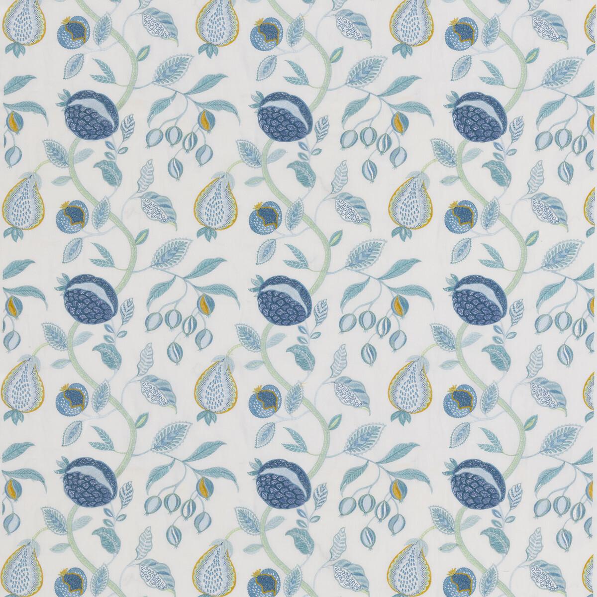 G P & J Baker Kelling Aqua Drapery Fabric – DecoratorsBest