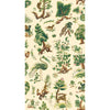 G P & J Baker Grand Gertrude Document Green Wallpaper