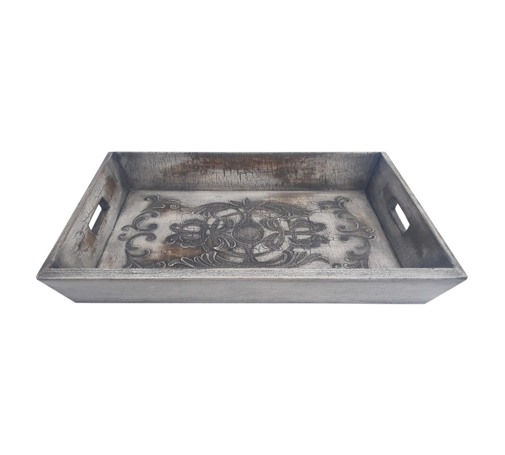 Peninsula Home Painted Wooden Tray Belgrano