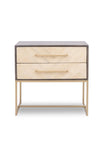 Peninsula Home Nighstand Hudson Wood-Metal