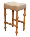 Peninsula Home Barstool Tunisia Smoke Leather