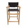 Peninsula Home Counter Stool Xavier Wood-Leather