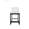 Peninsula Home Counter Stool Montecito Wood-Fabric