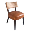 Peninsula Home Dining Chair Biscayne Wood Leather