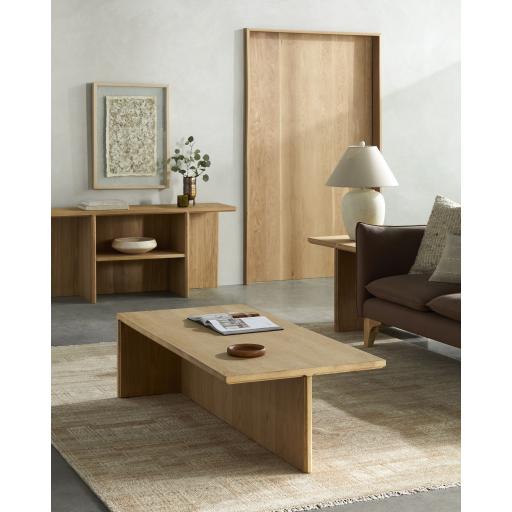 Surya Cascata CCTA-002 Wood 16"H x 54"W x 26"D Furniture