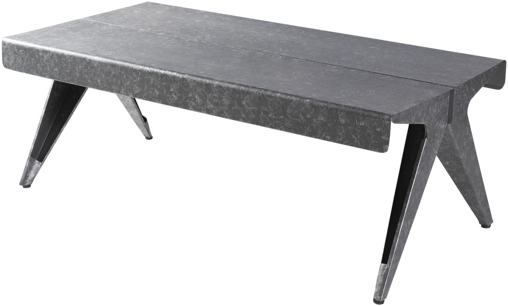 Surya Rennes RNE-002 Gray 18"H x 48"W x 24"D Furniture