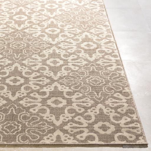 Surya Alfresco ALF-9635 Light Beige Light Brown 8'10" Square Rug