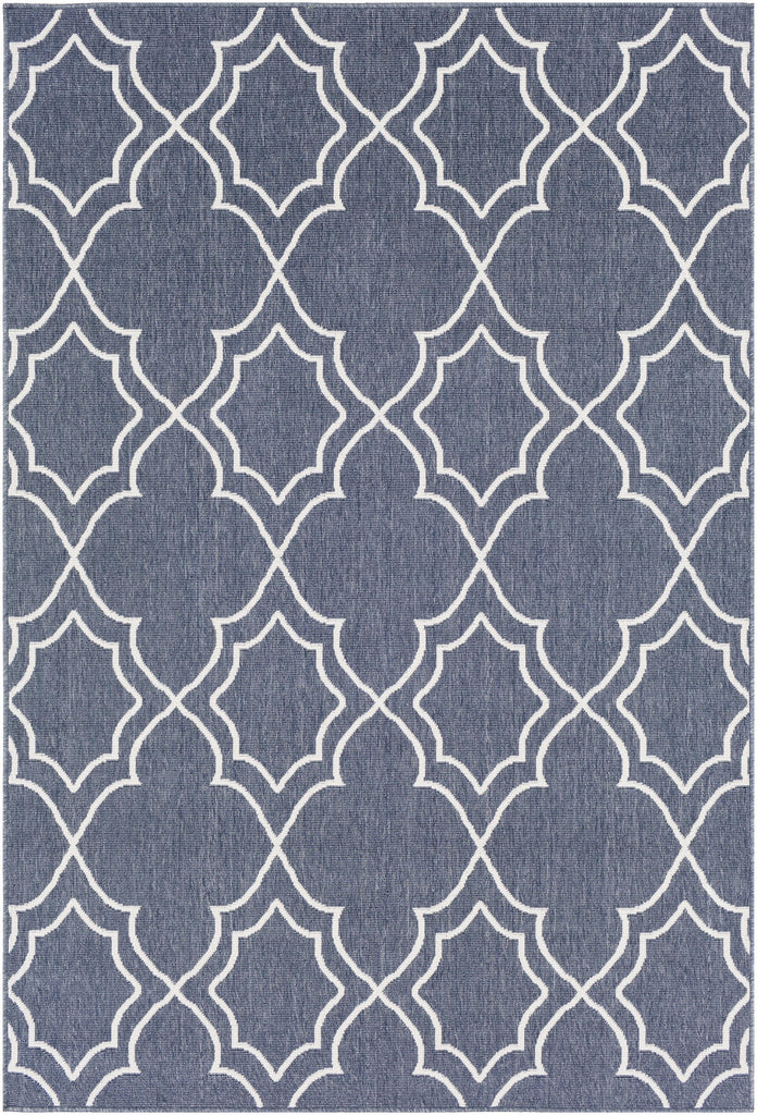 Surya Alfresco ALF-9650 Navy White 2'5" x 4'5" Rug