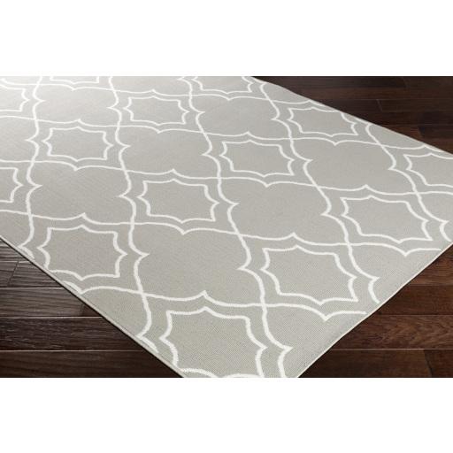 Surya Alfresco ALF-9651 Taupe White 2'5" x 4'5" Rug