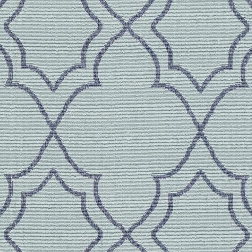 Surya Alfresco ALF-9652 Navy Pale Blue 2'5" x 4'5" Rug