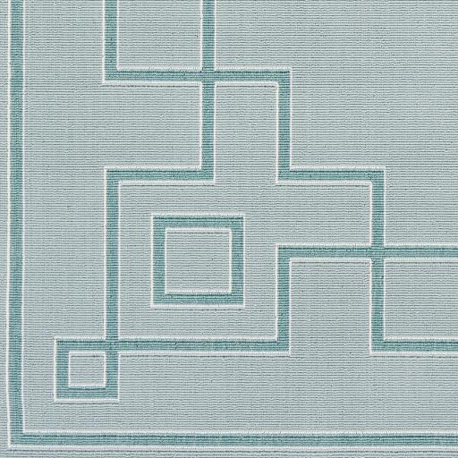 Surya Alfresco ALF-9655 Pale Blue Teal 8'10" Square Rug