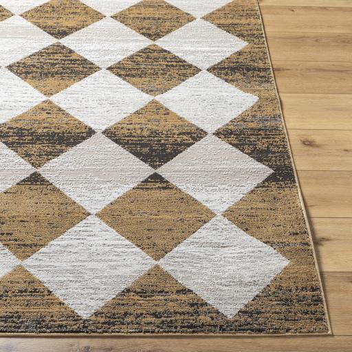 Surya Allegro ALG-2348 Charcoal Ivory 5'3" x 7' Rug