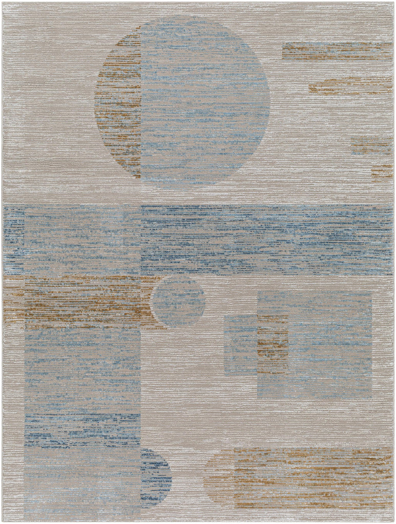 Surya Allegro ALG-2350 Blue Ivory 5'3" x 7' Rug