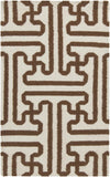 Surya Archive Ach-1709 Dark Brown Ivory 2' X 3' Rug