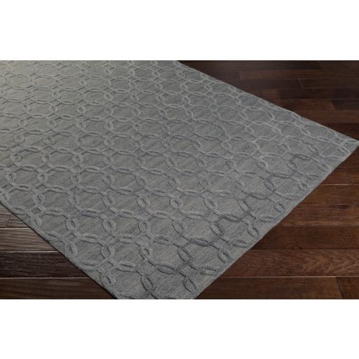 Surya Arete AET-1000 Black Gray 2' x 3' Rug