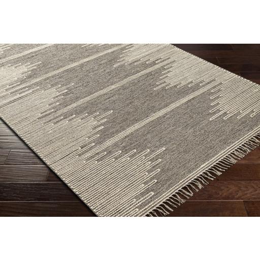 Surya Bedouin BDO-2321 Black Cream 3' x 5' Rug