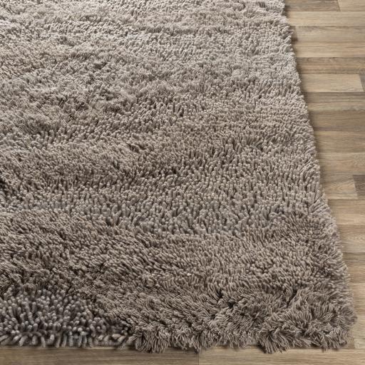 Surya Berkley BRK-3304 Medium Gray 8' Square Rug