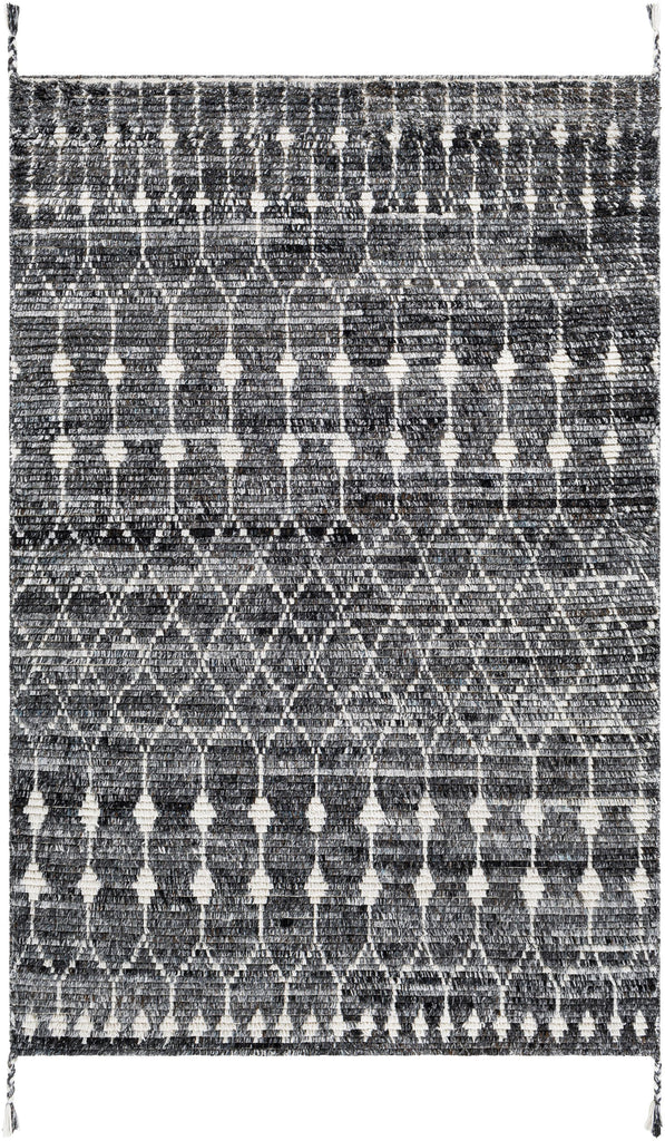 Surya Birch BHC-2301 Black Charcoal 2' x 3' Rug