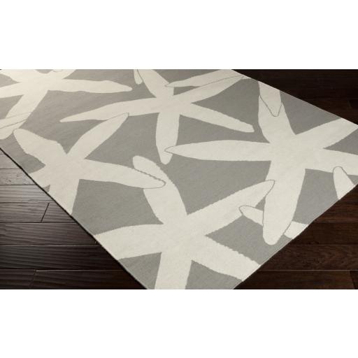 Surya Boardwalk BDW-4011 Ivory Light Slate 9' x 13' Rug