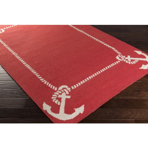 Surya Boardwalk BDW-4034 Beige Red 9' x 13' Rug