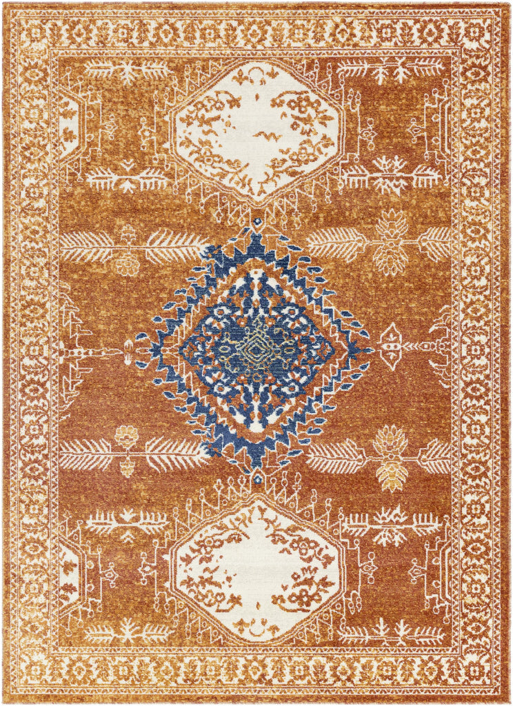 Surya Bodrum BDM-2318 Brick Red Ivory 7'10" x 10' Rug