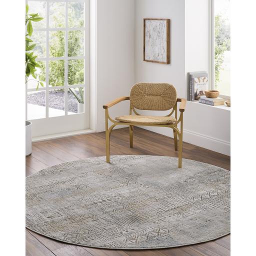 Surya Brunswick BWK-2345 Charcoal Cream 10' x 13'11" Rug