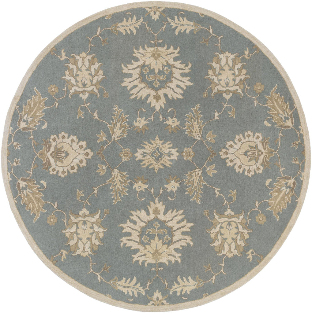 Surya Caesar CAE-1156 Brown Ivory 8' Square Rug