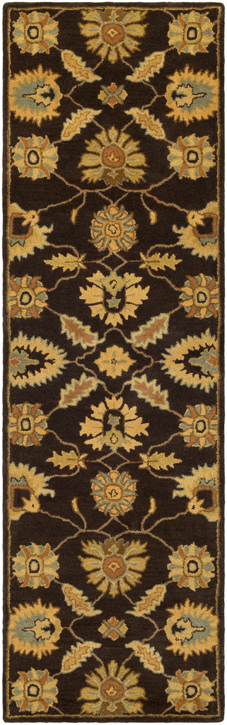 Surya Caesar CAE-1184 Black Brown 12' x 15' Rug