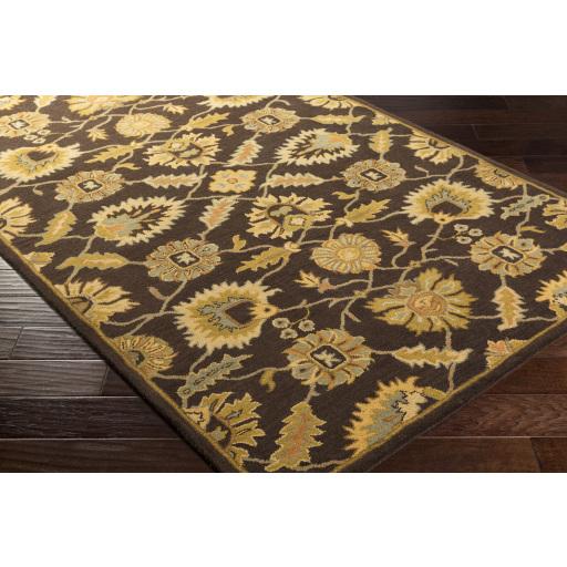 Surya Caesar CAE-1184 Black Brown 12' x 15' Rug