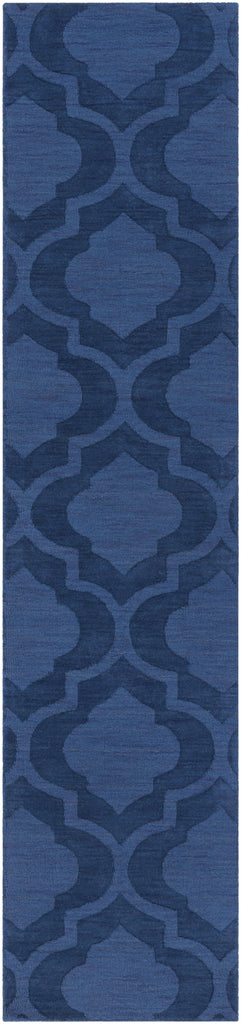 Surya Central Park AWHP-4008 Dark Blue Navy 9'9" Round Rug