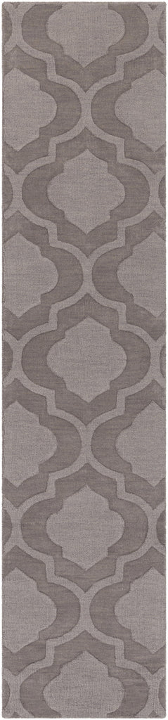 Surya Central Park AWHP-4009 Charcoal Mauve 9'9" Round Rug