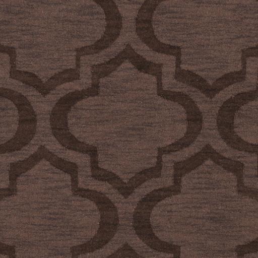 Surya Central Park AWHP-4014 Black Dark Brown 6' Round Rug