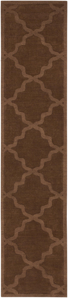 Surya Central Park AWHP-4019 Brown Dark Brown 9'9" Round Rug