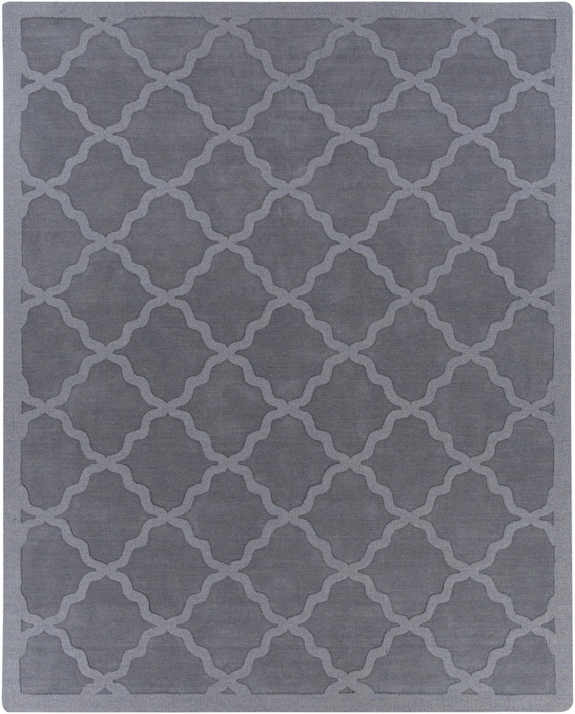 Surya Central Park AWHP-4023 Gray Medium Gray 9'9" Round Rug