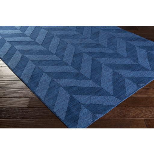 Surya Central Park AWHP-4024 Bright Blue Dark Blue 2'3" x 8' Rug