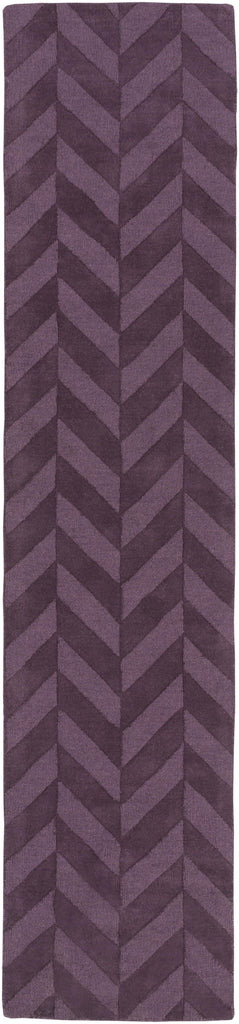 Surya Central Park AWHP-4029 Dark Plum Dark Purple 2'3" x 14' Rug