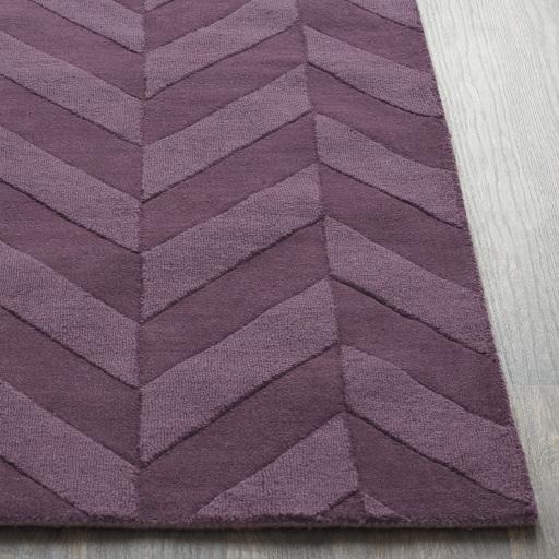 Surya Central Park AWHP-4029 Dark Plum Dark Purple 2'3" x 14' Rug