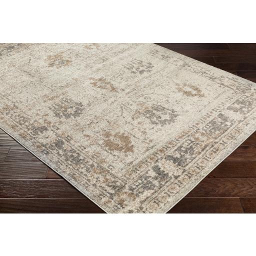 Surya Chelsea CSA-2323 Camel Charcoal 4'3" x 5'7" Rug