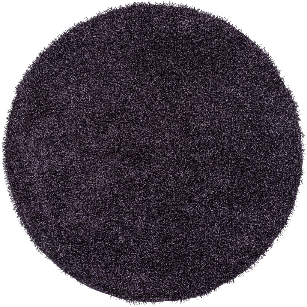 Surya Croix CRX-2997 Black Lavender 9' Square Rug