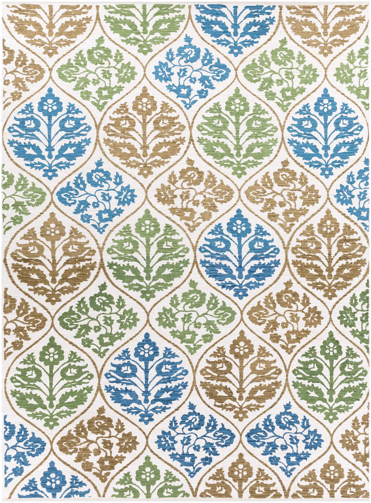 Surya Elaine ELI-3084 Aqua Beige 8' x 11' Rug