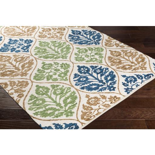 Surya Elaine ELI-3084 Aqua Beige 8' x 11' Rug