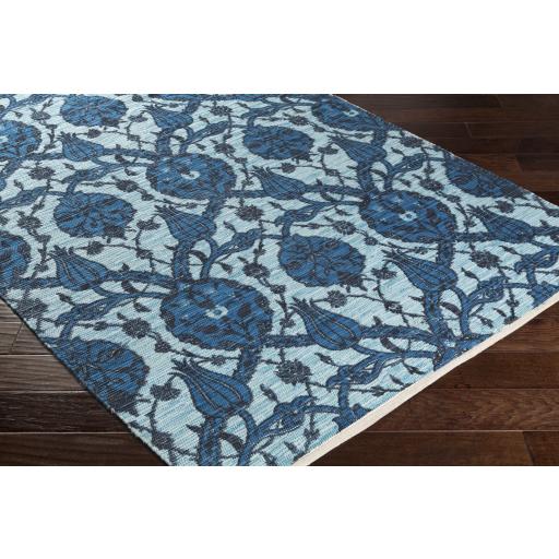 Surya Elaine ELI-3101 Aqua Blue 8' x 11' Rug