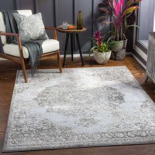 Surya Enfield ENF-2323 Charcoal Cream 8'10" x 12' Rug