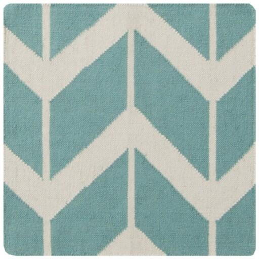 Surya Fallon FAL-1094 Aqua Cream 3'6" x 5'6" Rug