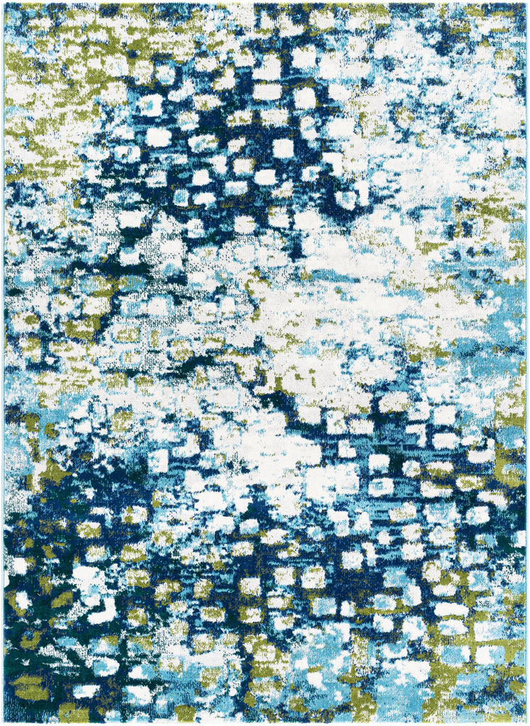 Surya Floransa FSA-2354 Aqua Cream 9' x 12'3" Rug