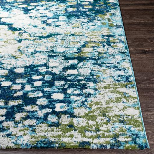 Surya Floransa FSA-2354 Aqua Cream 9' x 12'3" Rug